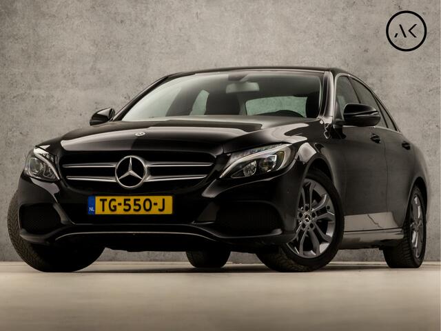 Mercedes-Benz C-KLASSE 180 Business Sport 157Pk Automaat (NAVIGATIE, CAMERA, LEDER, STOELVERWARMING, SPORTSTOELEN, PARKEERSENSOREN, LED KOPLAMPEN, TREKHAAK WEGKLAPBAAR, NIEUWSTAAT)
