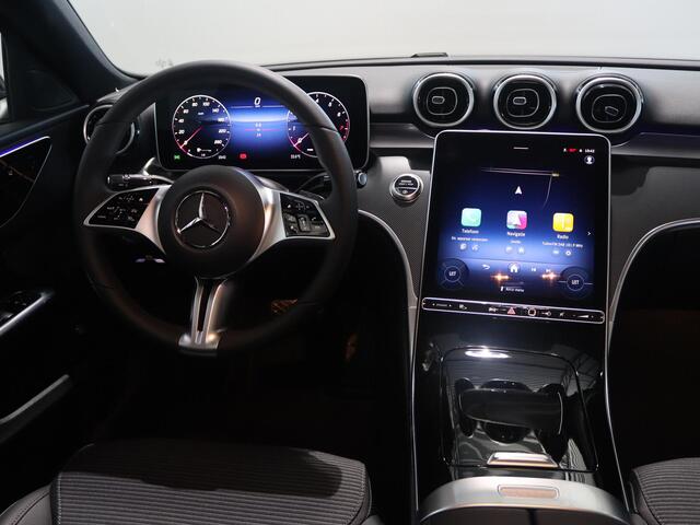 Mercedes-Benz C-KLASSE 180 Business Solution Apple Carplay | Panoramaschuifdak | Trekhaak | Klasse 3 alarm | Agility control demping systeem