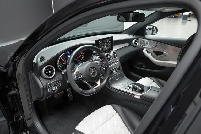 Mercedes-Benz C-KLASSE Estate AMG 63 S |keramische remmen|Designo leder|multibeam led|Burmester|stoelventilatie|360 camera|sportuitlaat|gesmede wielen|