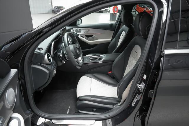 Mercedes-Benz C-KLASSE Estate AMG 63 S |keramische remmen|Designo leder|multibeam led|Burmester|stoelventilatie|360 camera|sportuitlaat|gesmede wielen|