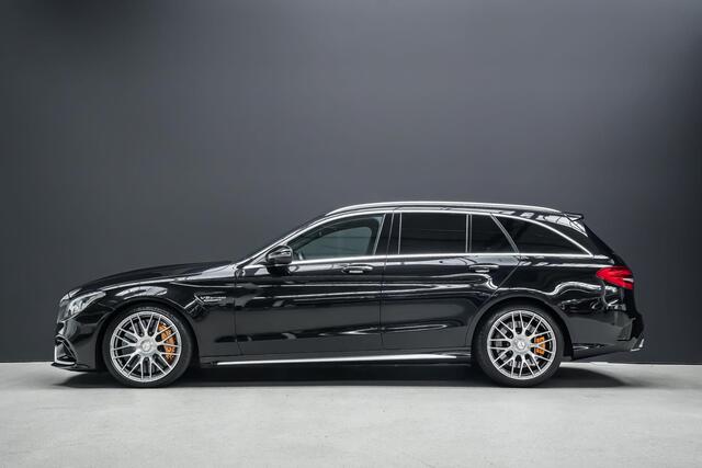 Mercedes-Benz C-KLASSE Estate AMG 63 S |keramische remmen|Designo leder|multibeam led|Burmester|stoelventilatie|360 camera|sportuitlaat|gesmede wielen|
