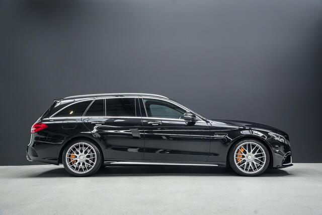 Mercedes-Benz C-KLASSE Estate AMG 63 S |keramische remmen|Designo leder|multibeam led|Burmester|stoelventilatie|360 camera|sportuitlaat|gesmede wielen|