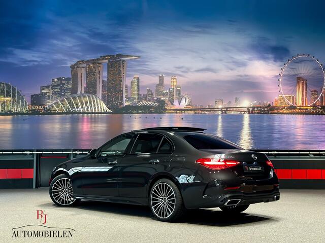 Mercedes-Benz C-KLASSE C300 e AMG |Memory|HeadUp|Sfeer|Pano|360cam