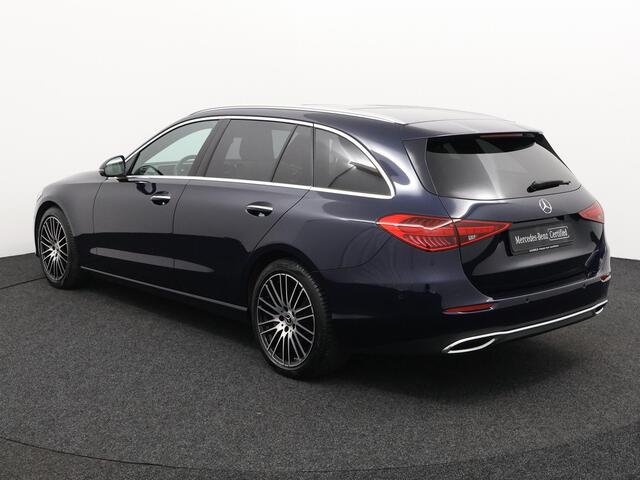 Mercedes-Benz C-KLASSE Estate 200 | Beige leder | Panoramadak | Trekhaak | Memorystoelen Verwarmd | 360° Camera | Sfeerverlichting