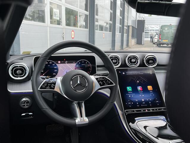 Mercedes-Benz C-KLASSE 180 Star Edition Luxury LIMITED | Panoramadak | DISTRONIC Afstandsassistent | Elektrisch Verstelbare Stoelen + Memory | Dodehoekassistent | Apple CarPlay | Android Auto | Sfeerverlichting | Stoelverwarming | Elektrisch Inklapbare Buitenspiegels