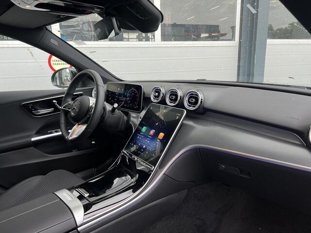 Mercedes-Benz C-KLASSE 180 Star Edition Luxury LIMITED | Panoramadak | Trekhaak | Elektrisch Verstelbare Stoelen + Memory | Donkergetint Glas Achter | Dodehoekassistent | Apple CarPlay | Android Auto | Sfeerverlichting | Stoelverwarming