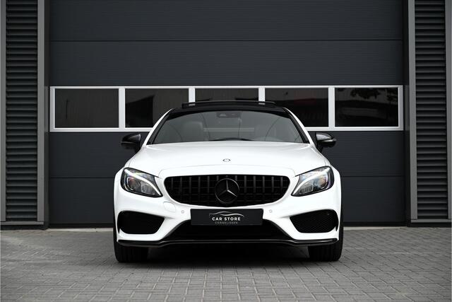 Mercedes-Benz C-KLASSE Coupé 250 AMG / PANO / NIGHT / LEDER / BURMESTER / 360 CAMERA / LED / SFEER / C63 PAKKET