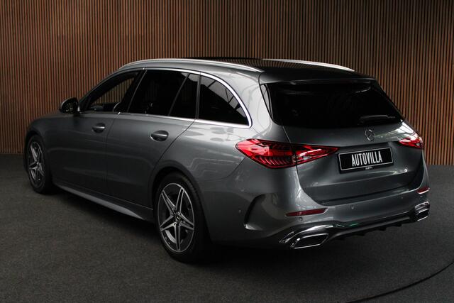 Mercedes-Benz C-KLASSE Estate 220d AMG Panodak Leer Navi HUD 360° PTS Distronic Plus Elektr. achterklep BTW auto