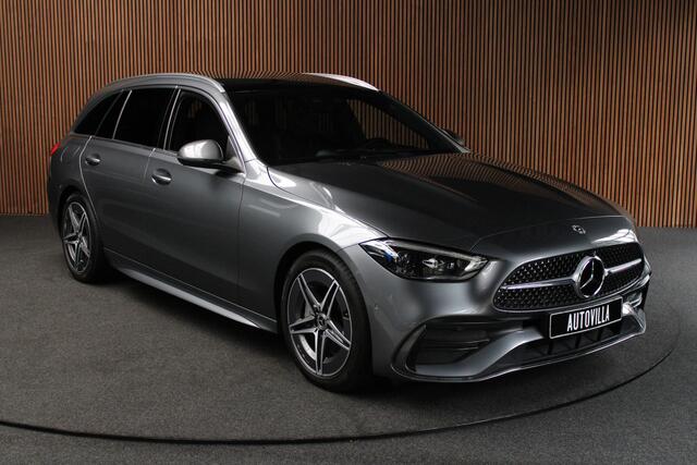 Mercedes-Benz C-KLASSE Estate 220d AMG Panodak Leer Navi HUD 360° PTS Distronic Plus Elektr. achterklep BTW auto