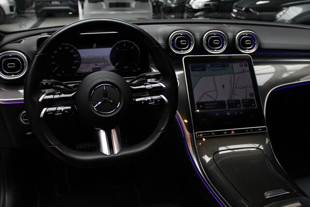 Mercedes-Benz C-KLASSE Estate 220d AMG Panodak Leer Navi HUD 360° PTS Distronic Plus Elektr. achterklep BTW auto