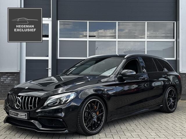 Mercedes-Benz C-KLASSE Estate C63 AMG | Burmester | AMG- Performance | Carplay | Stoelverwarming | Sfeer | 19 inch