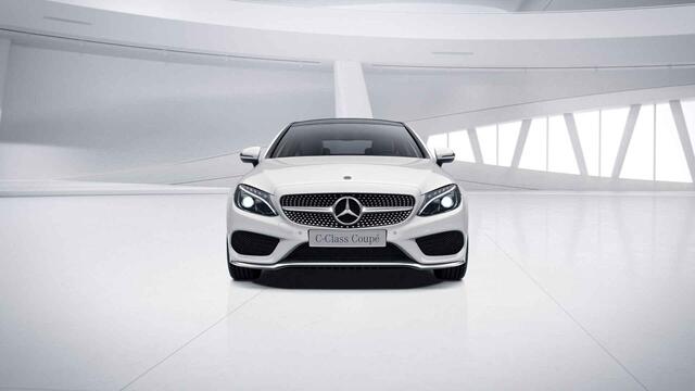 Mercedes-Benz C-KLASSE Coupé 180 Premium Plus | AMG | Panoramadak | Memory | Sfeerverlichting | Stoelverwarming |