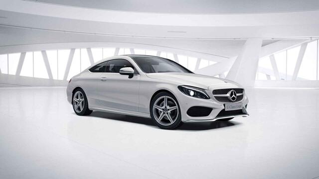 Mercedes-Benz C-KLASSE Coupé 180 Premium Plus | AMG | Panoramadak | Memory | Sfeerverlichting | Stoelverwarming |