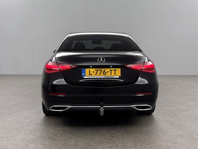Mercedes-Benz C-KLASSE 180 AMG Luxury Line 170PK Sfeer Burmester Trekhaak LED Virtual Camera Carplay Clima Cruise Navi 18"LMV PDC