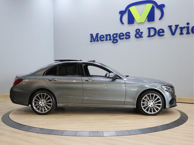 Mercedes-Benz C-KLASSE 400 4MATIC Prestige AMG Airco ECC | 360 Camera | Adaptive Cruise | Panorama | Burmester | Memory | LED | Leder | Isofix