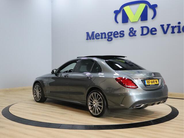 Mercedes-Benz C-KLASSE 400 4MATIC Prestige AMG Airco ECC | 360 Camera | Adaptive Cruise | Panorama | Burmester | Memory | LED | Leder | Isofix