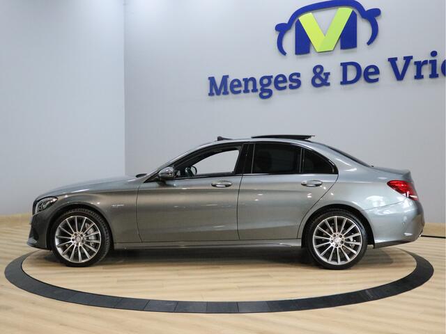 Mercedes-Benz C-KLASSE 400 4MATIC Prestige AMG Airco ECC | 360 Camera | Adaptive Cruise | Panorama | Burmester | Memory | LED | Leder | Isofix