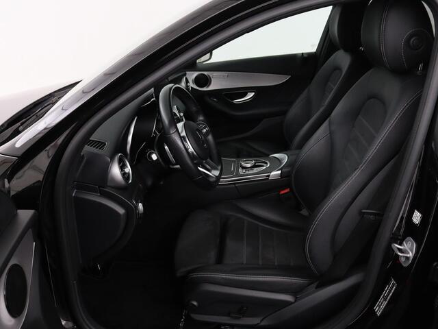 Mercedes-Benz C-KLASSE 160 Business Solutions AMG | Stoelverwarming | Trekhaak | Leder/Alcantara | Camera | Navigatie | Park Assist | Full LED | Climate control