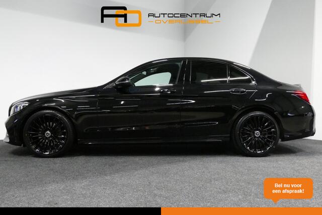 Mercedes-Benz C-KLASSE 180 AMG Line / C63S AMG Diffuser / Panamericana Grill / Ambienteverlichting / Apple Carplay - Android auto / Multibeam LED / Stoelverwarming / Achteruitrijcamera / Night pakket / 19'' LMV / Dynamic Select / Draadloze telefoonlader / Grootlicht assistent /