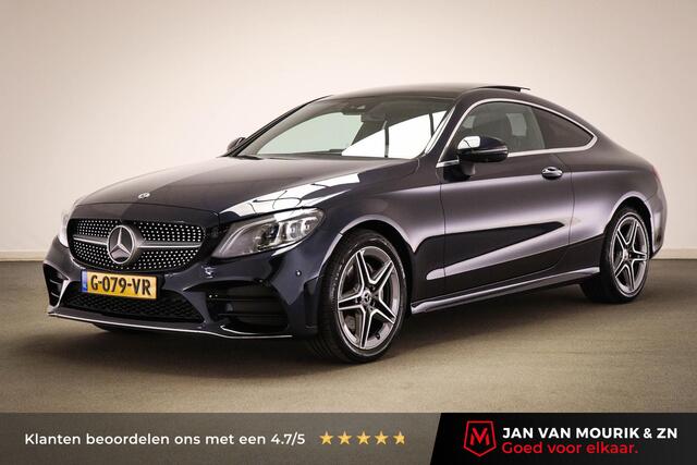 Mercedes-Benz C-KLASSE Coupé 180 Premium Plus Pack | PANORAMADAK | LEDER | AMG LINE | BURMESTER | 360 CAMERA