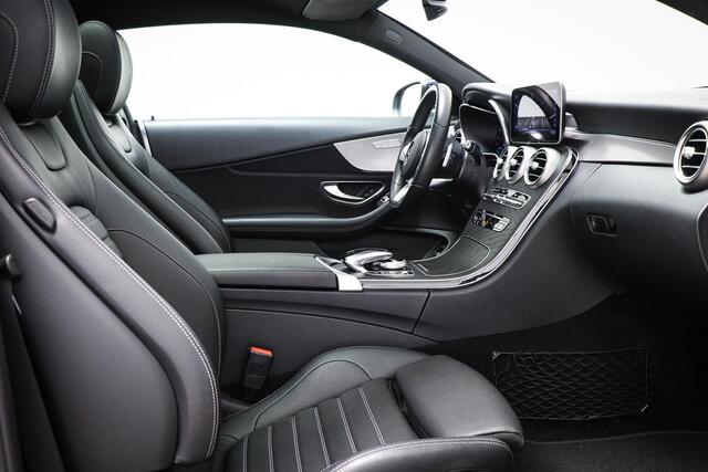 Mercedes-Benz C-KLASSE Coupé 180 Premium Plus Pack | PANORAMADAK | LEDER | AMG LINE | BURMESTER | 360 CAMERA