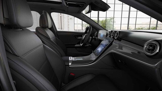 Mercedes-Benz C-KLASSE 300 e AMG Line | Night | Panoramadak | Massagestoelen | Digital Light | Burmester | Memory | Sfeerverlichting |