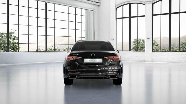 Mercedes-Benz C-KLASSE 300 e AMG Line | Night | Panoramadak | Massagestoelen | Digital Light | Burmester | Memory | Sfeerverlichting |