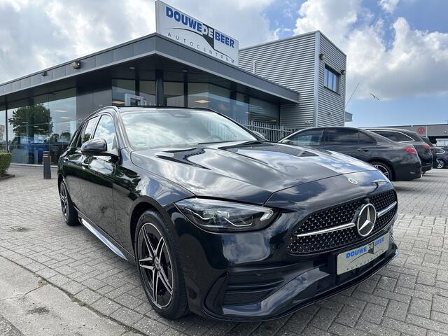 Mercedes-Benz C-KLASSE Estate 300 e AMG Line Pano-Dak | Massage | Leer | Stoel en Stuurverw.