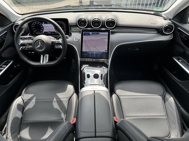 Mercedes-Benz C-KLASSE Estate 300 e AMG Line Pano-Dak | Massage | Leer | Stoel en Stuurverw.