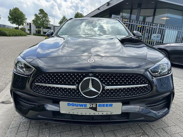 Mercedes-Benz C-KLASSE Estate 300 e AMG Line Pano-Dak | Massage | Leer | Stoel en Stuurverw.