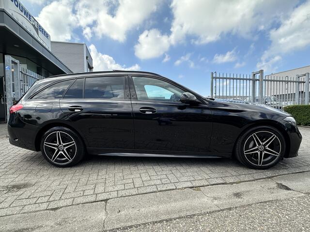 Mercedes-Benz C-KLASSE Estate 300 e AMG Line Pano-Dak | Massage | Leer | Stoel en Stuurverw.