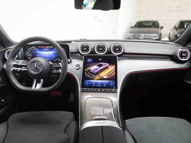 Mercedes-Benz C-KLASSE 300 e Business Solution AMG Premium PLUS | Panorama dak | Trekhaak