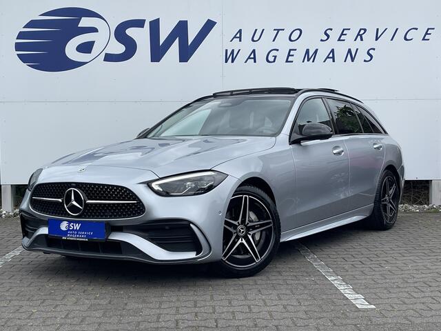 Mercedes-Benz C-KLASSE Estate 200 AMG Line | Pano | Night | Memory | Camera | Trekhaak