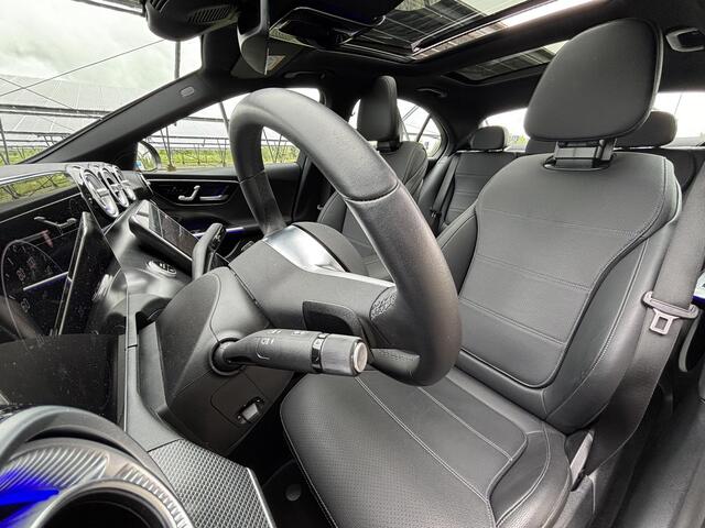 Mercedes-Benz C-KLASSE 180 Luxury Line | Panoramadak | Apple Carplay/Android Auto | Memory stoelen | Sfeerverlichting | Stoelverwarming | Parkeercamera |