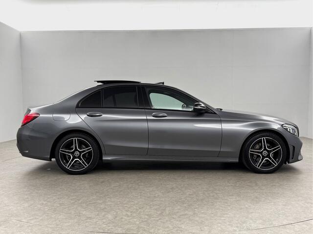 Mercedes-Benz C-KLASSE 180 AMG 157PK Pano Sfeer Virtual LED Clima Cruise Camera Carplay Navi PDC 18''LMV