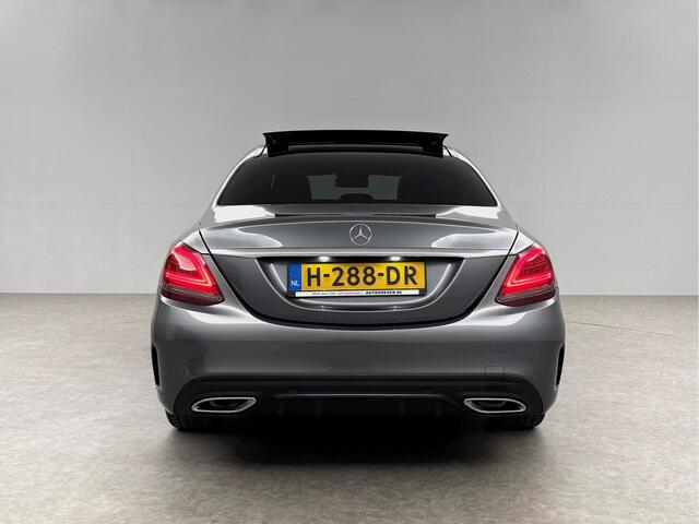 Mercedes-Benz C-KLASSE 180 AMG 157PK Pano Sfeer Virtual LED Clima Cruise Camera Carplay Navi PDC 18''LMV