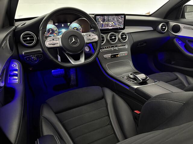 Mercedes-Benz C-KLASSE 180 AMG 157PK Pano Sfeer Virtual LED Clima Cruise Camera Carplay Navi PDC 18''LMV