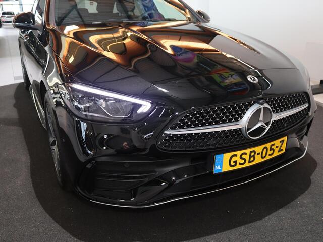 Mercedes-Benz C-KLASSE 300e Estate Star Edition AMG Line | Sfeerverlichting | Stoelverwarming | 360 camera | Smartphone-integratie |