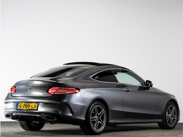 Mercedes-Benz C-KLASSE Coupé AMG-Line 180 156pk AUTOMAAT | LED | Burmester | Panoramadak | Navigatie | 360 Camera | Stoelverwarming |