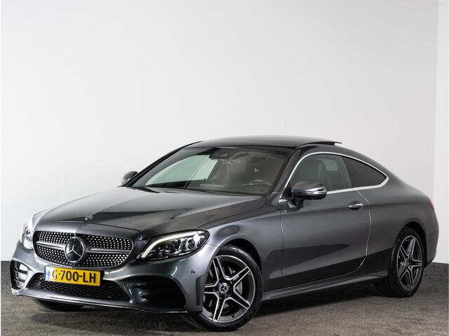 Mercedes-Benz C-KLASSE Coupé AMG-Line 180 156pk AUTOMAAT | LED | Burmester | Panoramadak | Navigatie | 360 Camera | Stoelverwarming |