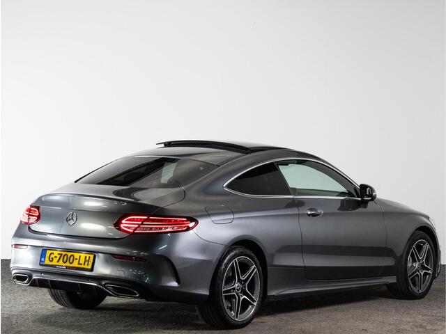 Mercedes-Benz C-KLASSE Coupé AMG-Line 180 156pk AUTOMAAT | LED | Burmester | Panoramadak | Navigatie | 360 Camera | Stoelverwarming |