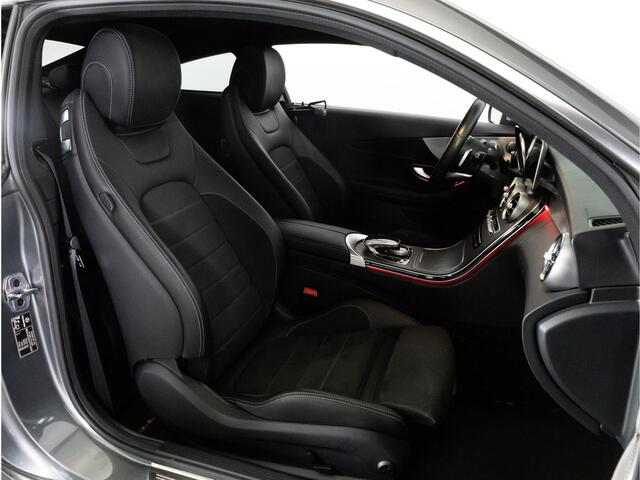 Mercedes-Benz C-KLASSE Coupé AMG-Line 180 156pk AUTOMAAT | LED | Burmester | Panoramadak | Navigatie | 360 Camera | Stoelverwarming |