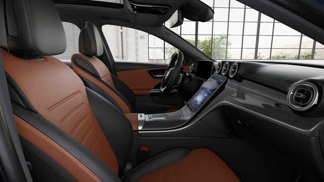 Mercedes-Benz C-KLASSE 300 e AMG Line Limited | Night | Panoramadak | Lederen bekleding | Sfeerverlichting | Stoelverwarming |