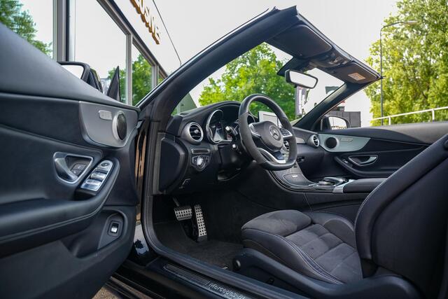 Mercedes-Benz C-KLASSE Cabrio 180 Edition 1 AMG Airscarf Stoelverw. Navi Leer/Alcantara 19''LM