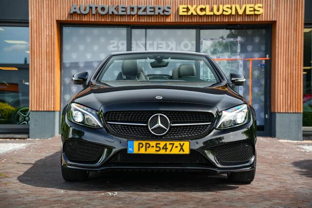 Mercedes-Benz C-KLASSE Cabrio 180 Edition 1 AMG Airscarf Stoelverw. Navi Leer/Alcantara 19''LM