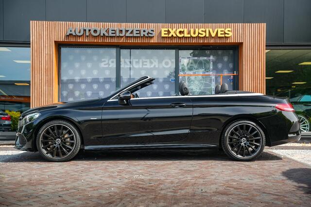 Mercedes-Benz C-KLASSE Cabrio 180 Edition 1 AMG Airscarf Stoelverw. Navi Leer/Alcantara 19''LM