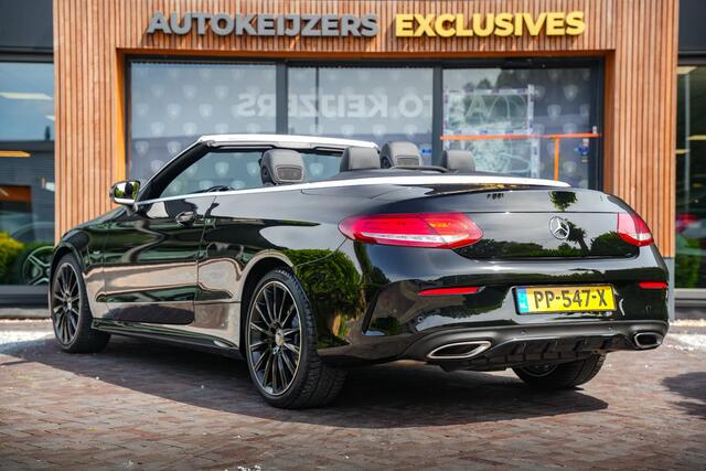 Mercedes-Benz C-KLASSE Cabrio 180 Edition 1 AMG Airscarf Stoelverw. Navi Leer/Alcantara 19''LM