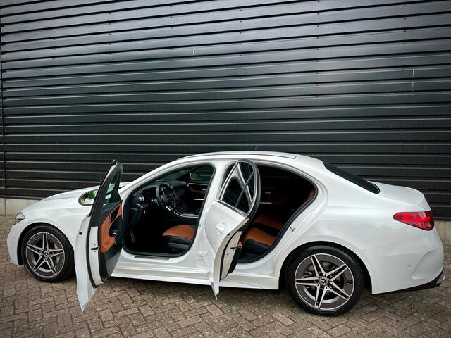 Mercedes-Benz C-KLASSE 180 AMG Line BI-COLOR LEDER|SFEER|CAMERA