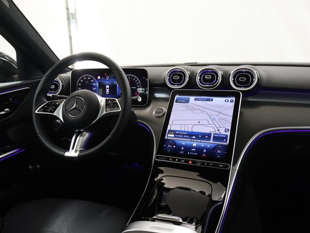 Mercedes-Benz C-KLASSE 300 e Luxury Line | Panorama-dak | Donkergetint glas | Electrische stoelen met geheugen | Sfeerverlichting