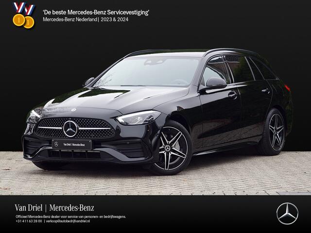 Mercedes-Benz C-KLASSE Estate C 300 e Estate AMG Line Night | Trekhaak Distronic Sfeerverlichting Akoestich